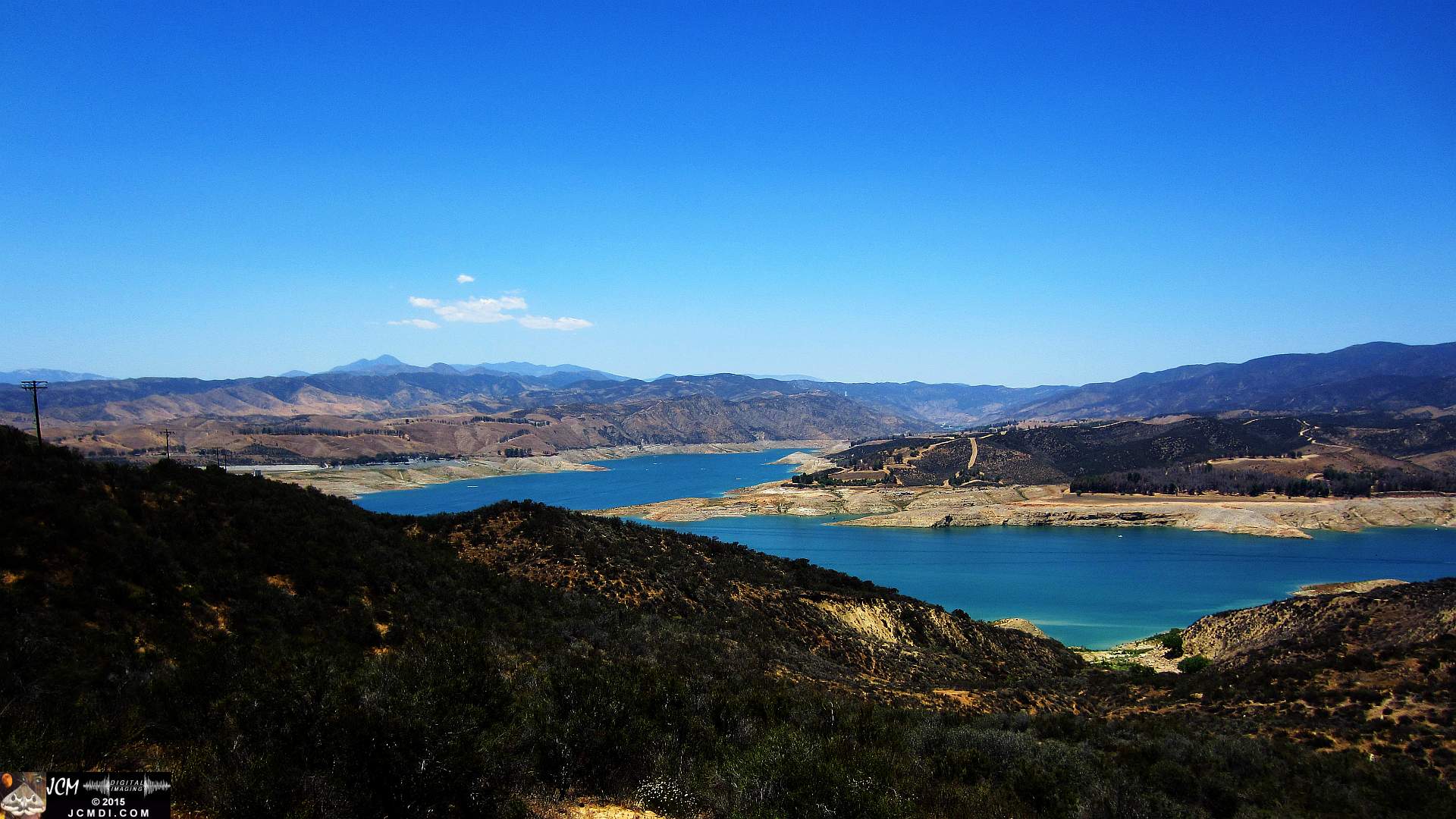 Castaic Lake low water level California drought June 14 2015 jcmdi.com